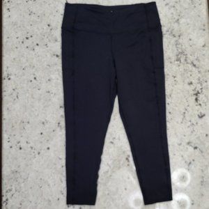 Skechers black leggings XL with side leg pockets